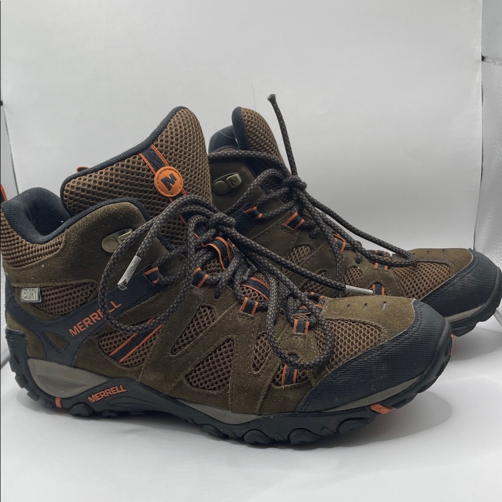 Merrell - Outdoor Deverta Mid Hiking Boots - Brown - 10